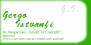 gergo istvanfi business card